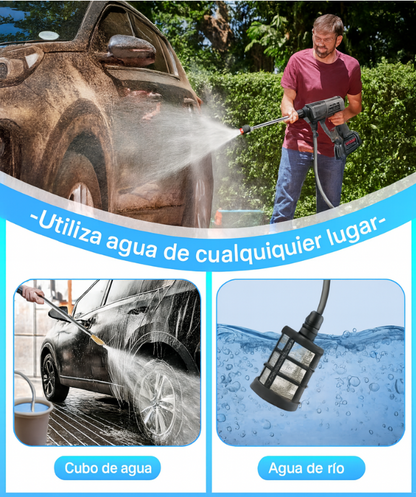 Hidrox - Hidrolavadora Inalámbrica de Alta Presión